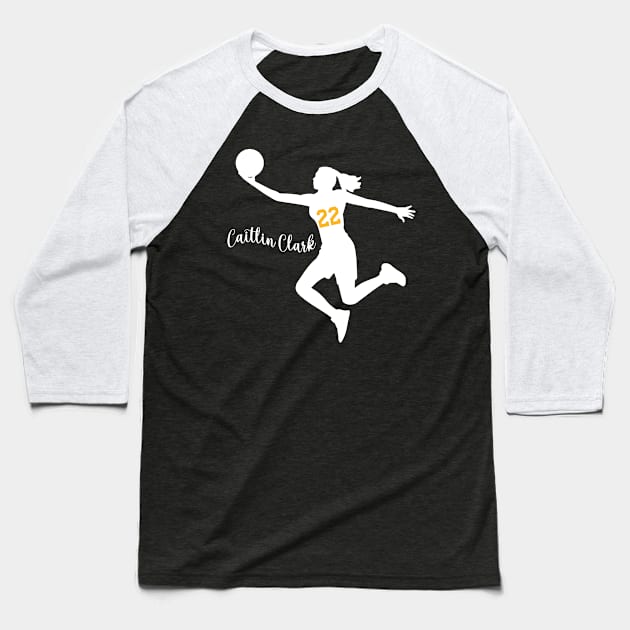 caitlin clark 22 Baseball T-Shirt by trendcrafters